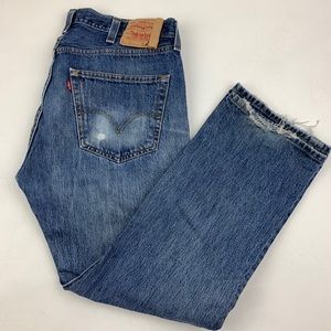 Vintage Levi’s 501 High Waist wedgie fit Jeans
